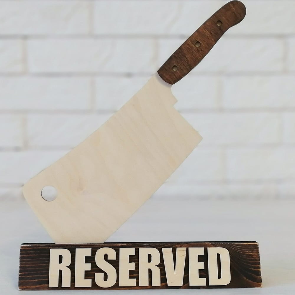 reserved main - Изделия для баров, кафе и ресторанов